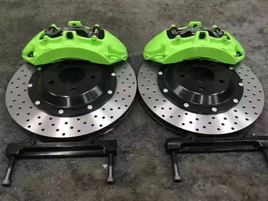 Brembo V6 Style Front 6 Piston Big Brake Kit Fit 18 / 19 / 20 / 21 Inch Wheels