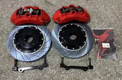 Brembo V6 Style Front 6 Piston Big Brake Kit Fit 18 / 19 / 20 / 21 Inch Wheels