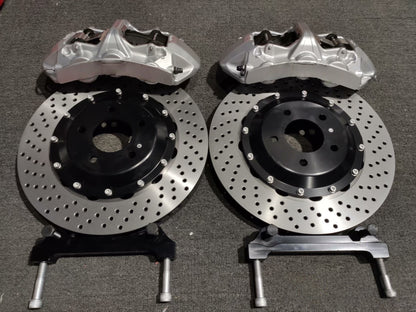 Brembo GT6 Style Front 6 Piston Big Brake Kit Fit 18 / 19 / 20 / 21 Inch Wheels