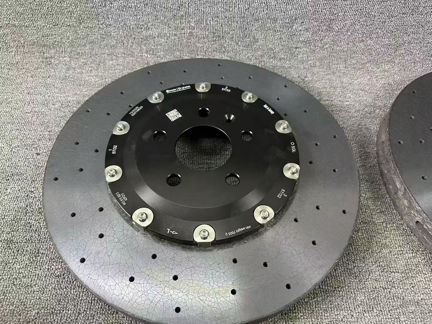 New CCB Carbon Ceramic Disc Same As Xiaomi EV | Jinbo Brand Long Carbon CCB Brake Disc