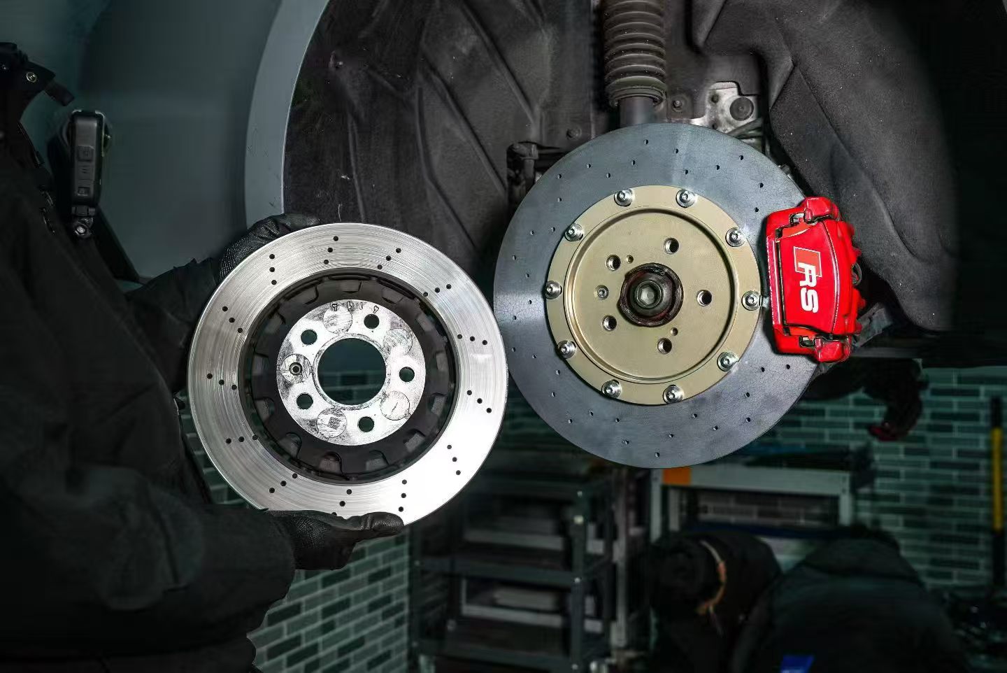 New CCB Carbon Ceramic Disc Same As Xiaomi EV | Jinbo Brand Long Carbon CCB Brake Disc